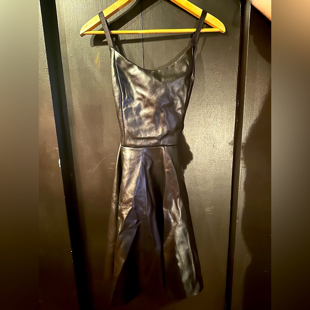 BlackMilk black leather dress